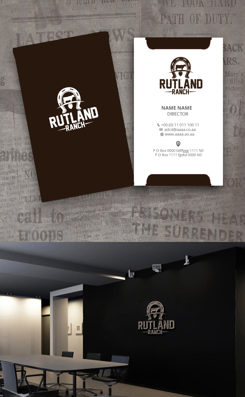Diseño de Logo por zebronicgraphic para Rutland ranch | Diseño #17102488