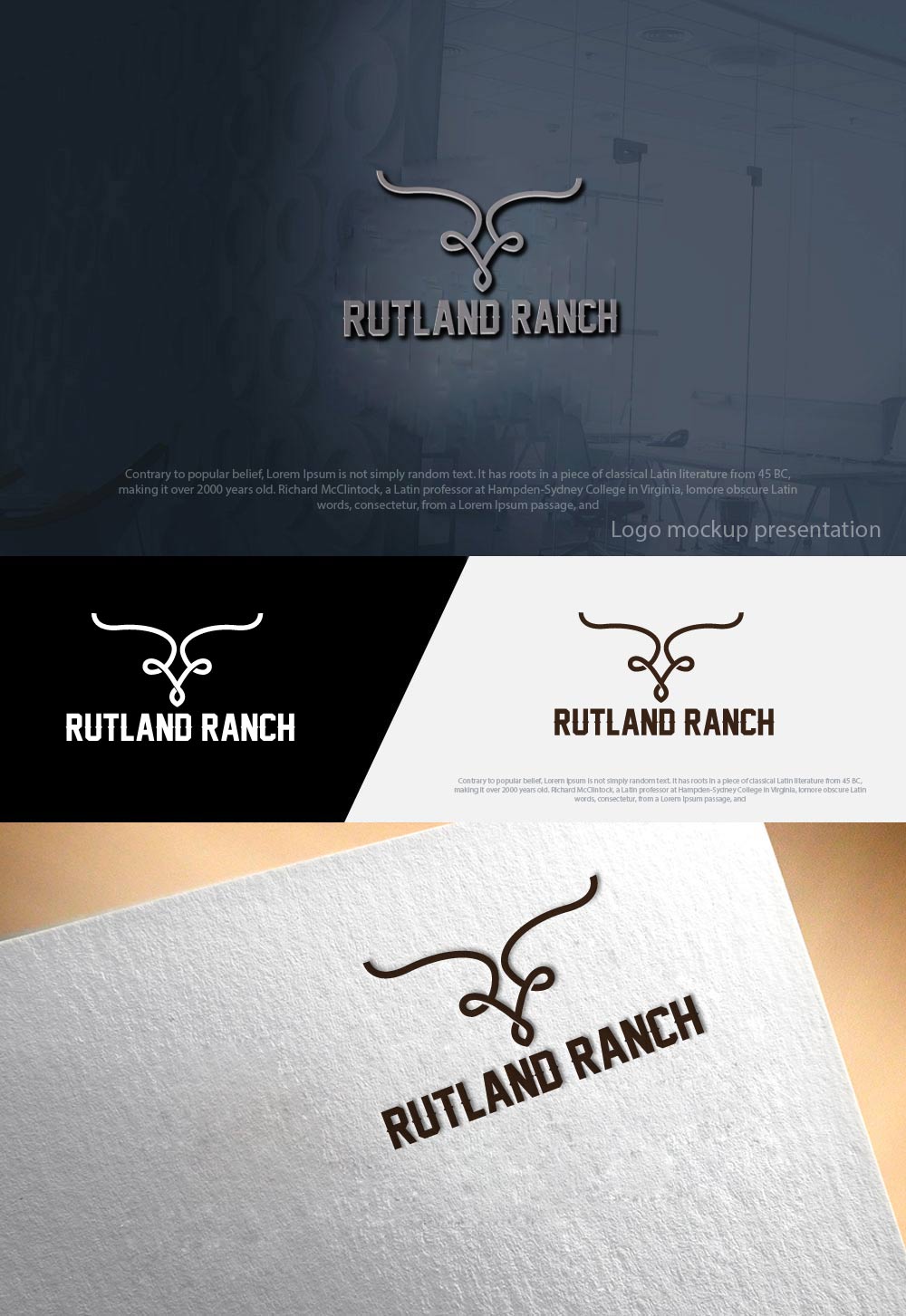 Diseño de Logo por zebronicgraphic para Rutland ranch | Diseño #17102610