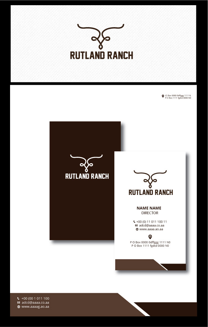 Logo Design by zebronicgraphic for Rutland ranch | Design #17102611