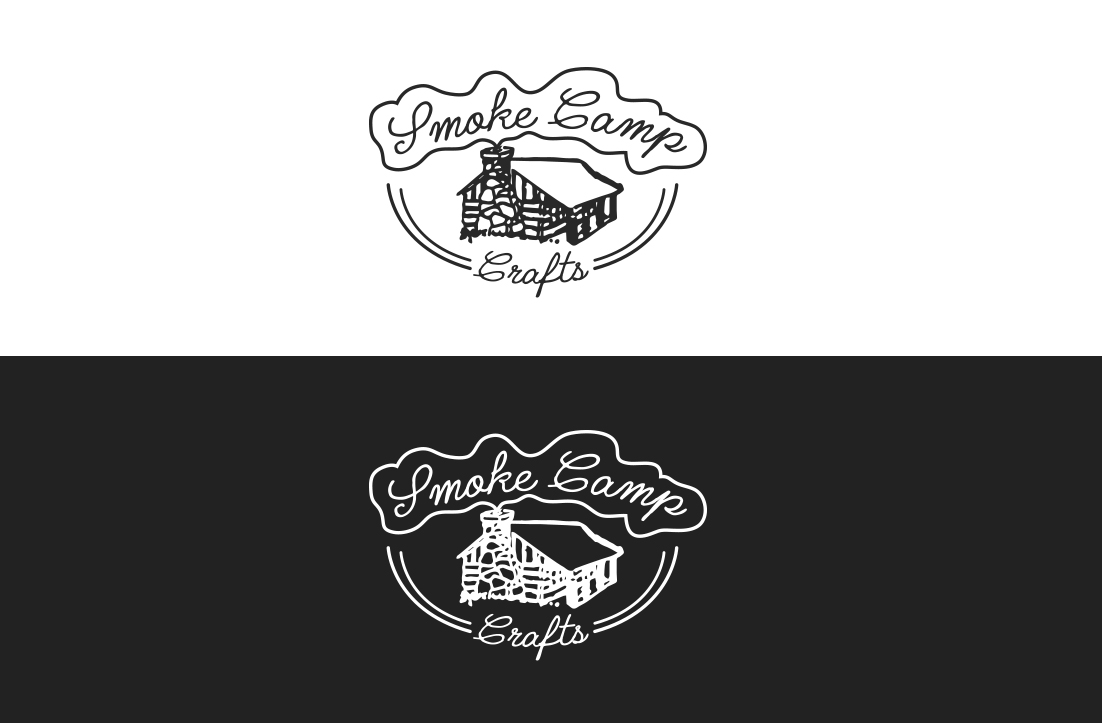 Logo-Design von GLDesigns für Smoke Camp Crafts | Design #17105956