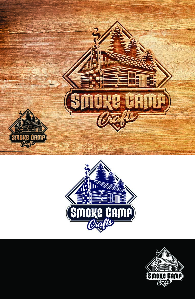 Logo Design by ARtKISTA for Smoke Camp Crafts | Design #17120928