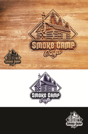 Logo Design by ARtKISTA for Smoke Camp Crafts | Design: #17120928