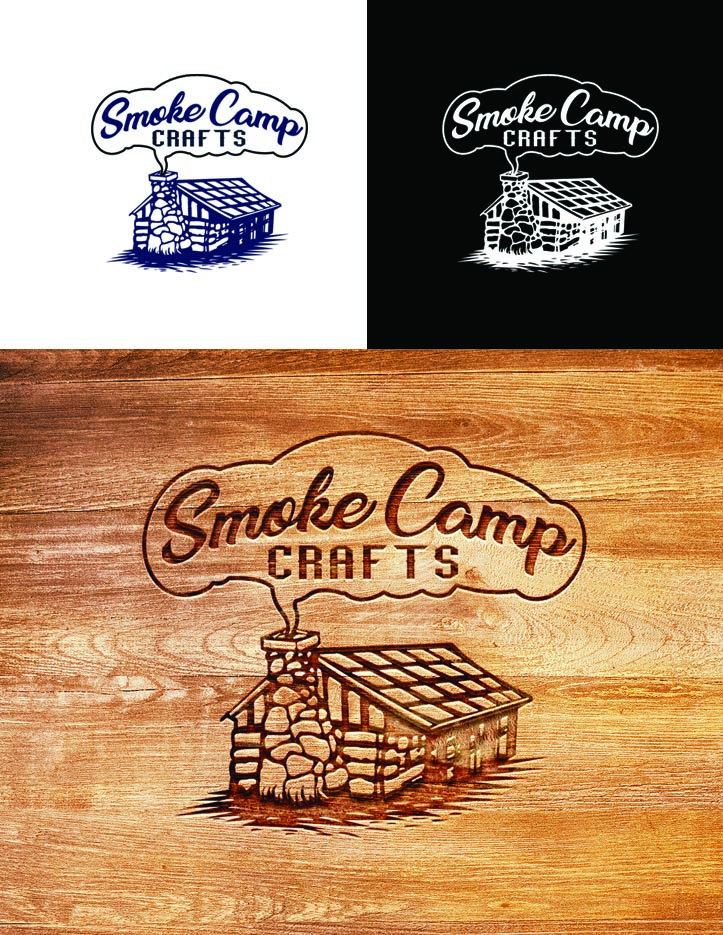Logo Design by ARtKISTA for Smoke Camp Crafts | Design #17129581