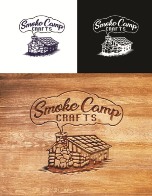 Logo Design by ARtKISTA for Smoke Camp Crafts | Design: #17129581