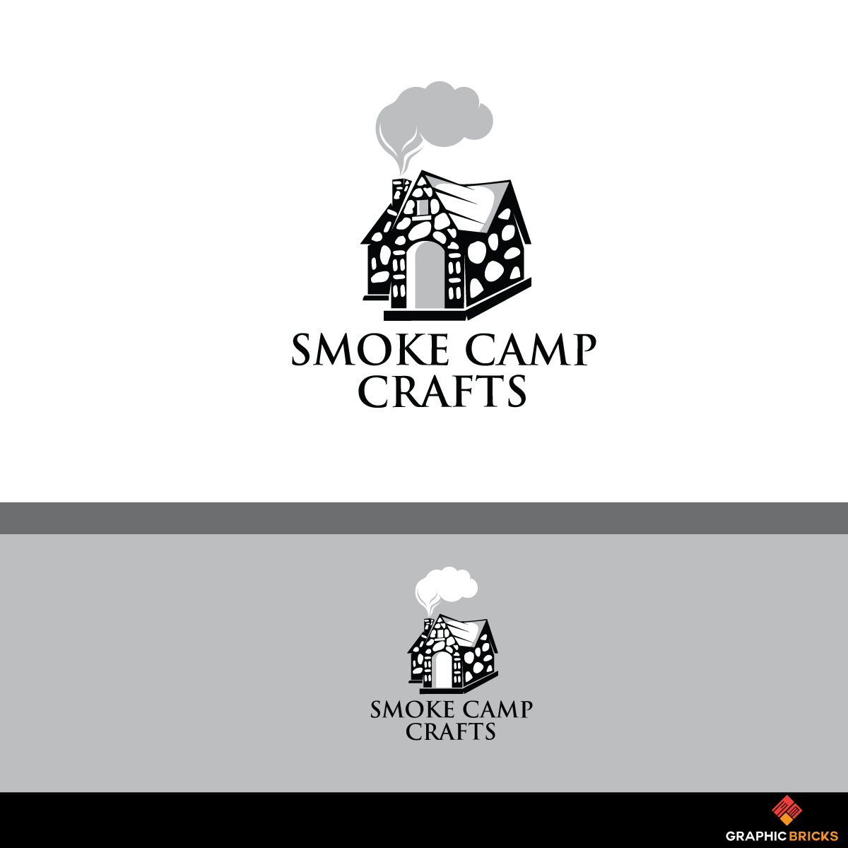 Logo Design by Graphic Bricks for Smoke Camp Crafts | Design #17100633