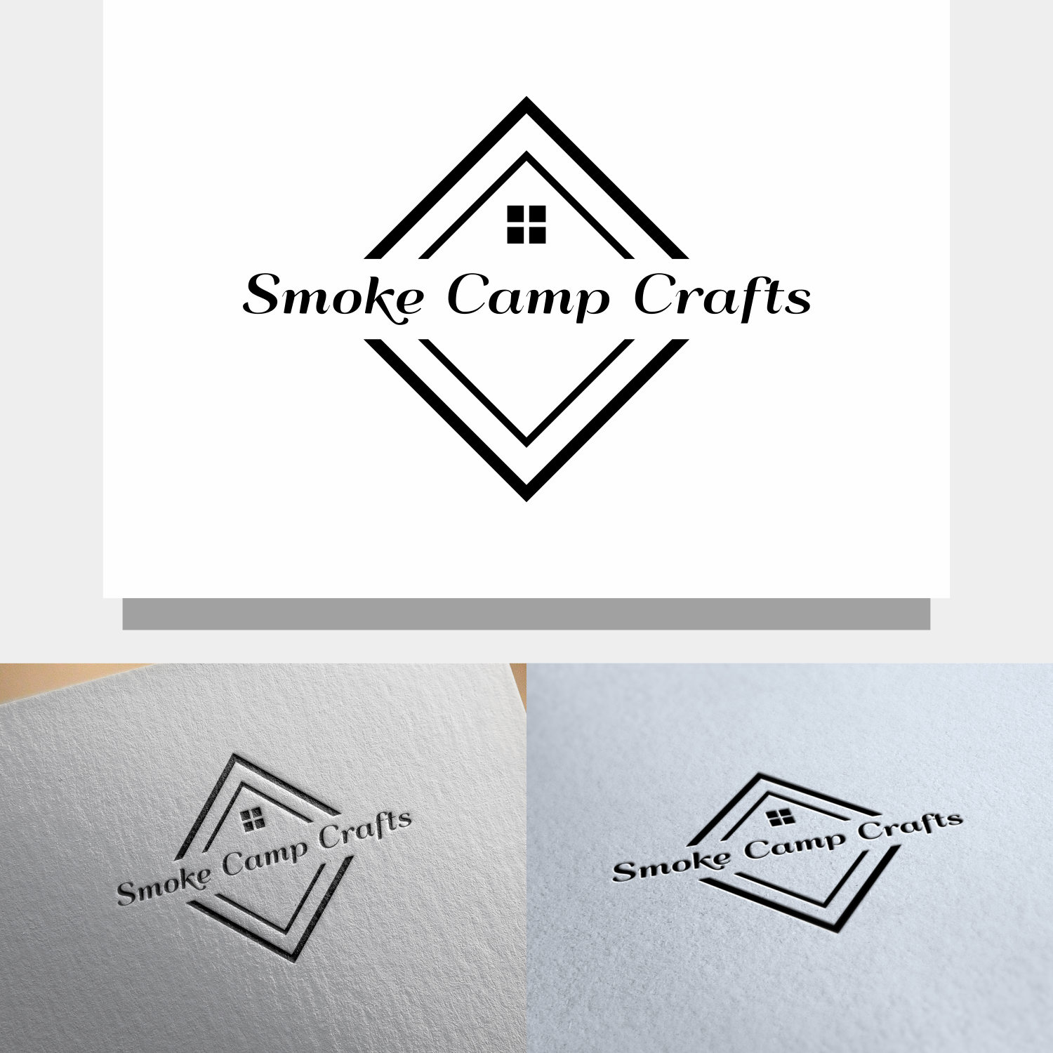 Logo Design by aqilazhifara for Smoke Camp Crafts | Design #17153585