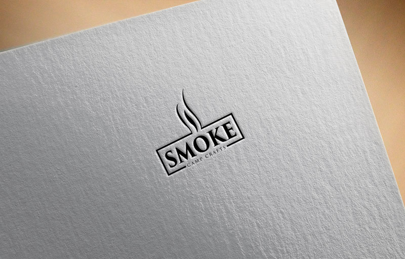 Logo Design by md abir for Smoke Camp Crafts | Design #17201921