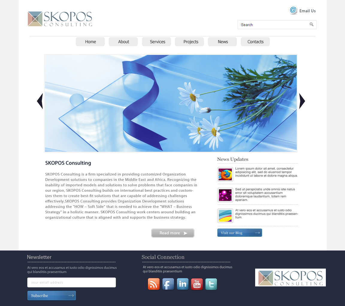 Diseño Web por GK para rightscope | Diseño #627307