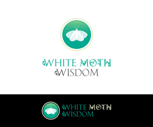 White Moth Wisdom | Diseño de Logo por ppnelance