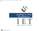 Design de Logo par bednarri pour Anthony P. Tritt International, Inc | Design : #45617