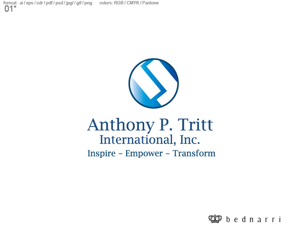 Design de Logo par bednarri pour Anthony P. Tritt International, Inc | Design #45618