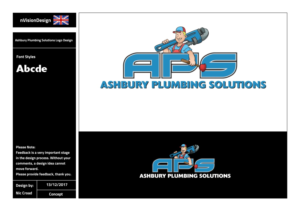 Logo-Design von nvisiondesign.co.uk für Ashbury Plumbing | Design: #17110309