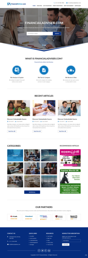 Diseño Web por pb para este proyecto | Diseño: #17116396