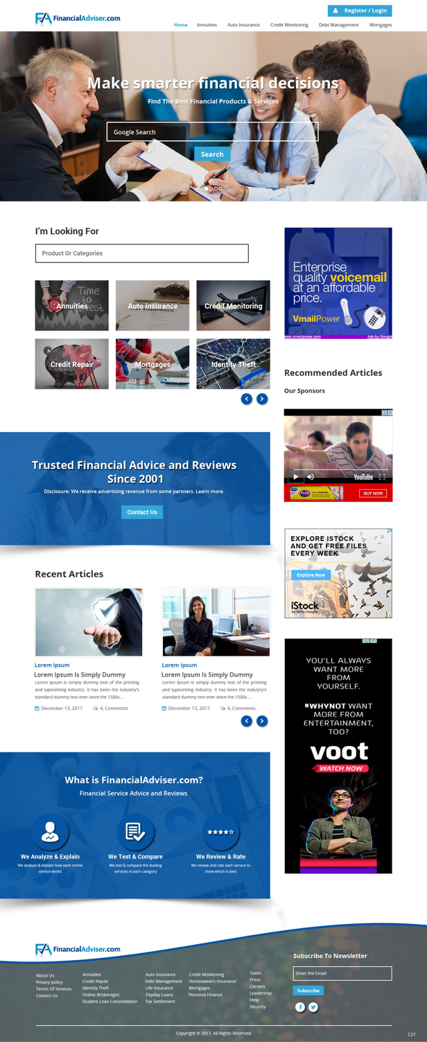 Web Design by pb for this project | Design #17116402