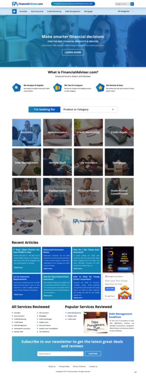 Diseño Web por pb para este proyecto | Diseño: #17116406