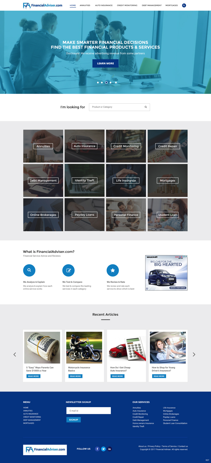 Web Design by pb for this project | Design #17116416