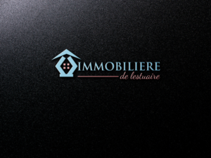 Logo Design by A S design @ for IMMOBILIERE DE L'ESTUAIRE | Design: #17139387