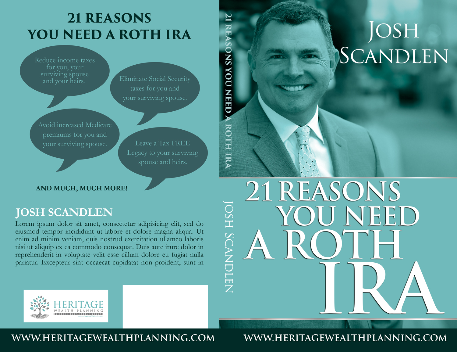 Book Cover Design by leuchi for Heritage Wealth Planning LLC | Design #17729991