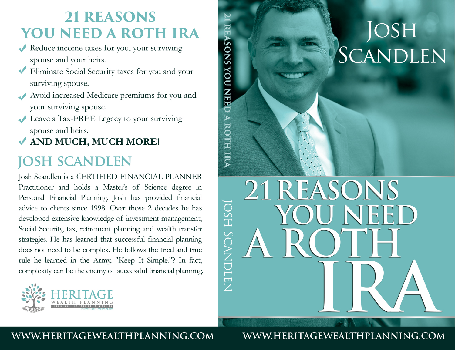 Book Cover Design by leuchi for Heritage Wealth Planning LLC | Design #17730631
