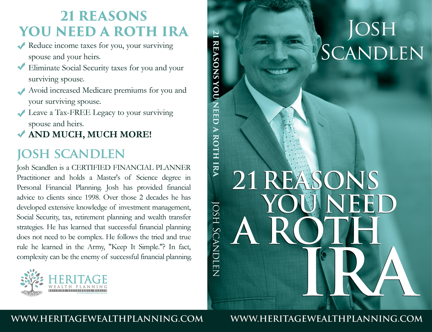 Book Cover Design by leuchi for Heritage Wealth Planning LLC | Design #17730632