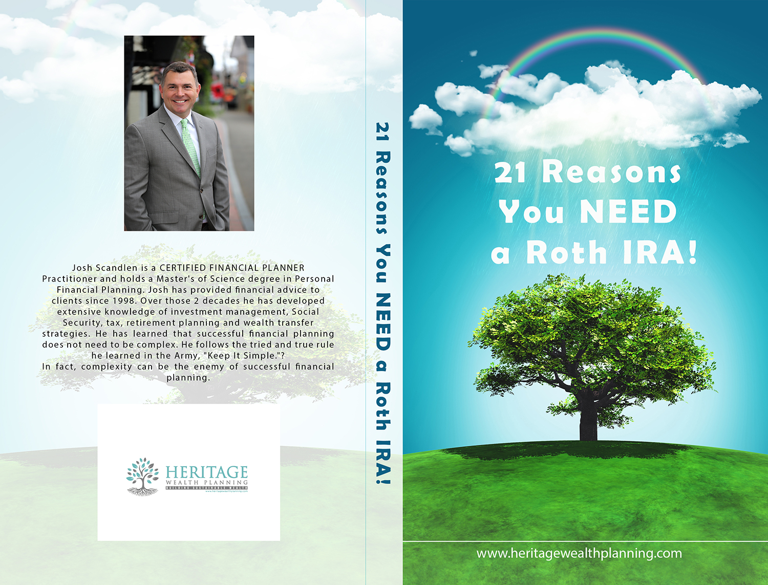 Book Cover Design by Raluca Turliu Cobilanschi for Heritage Wealth Planning LLC | Design #17767631