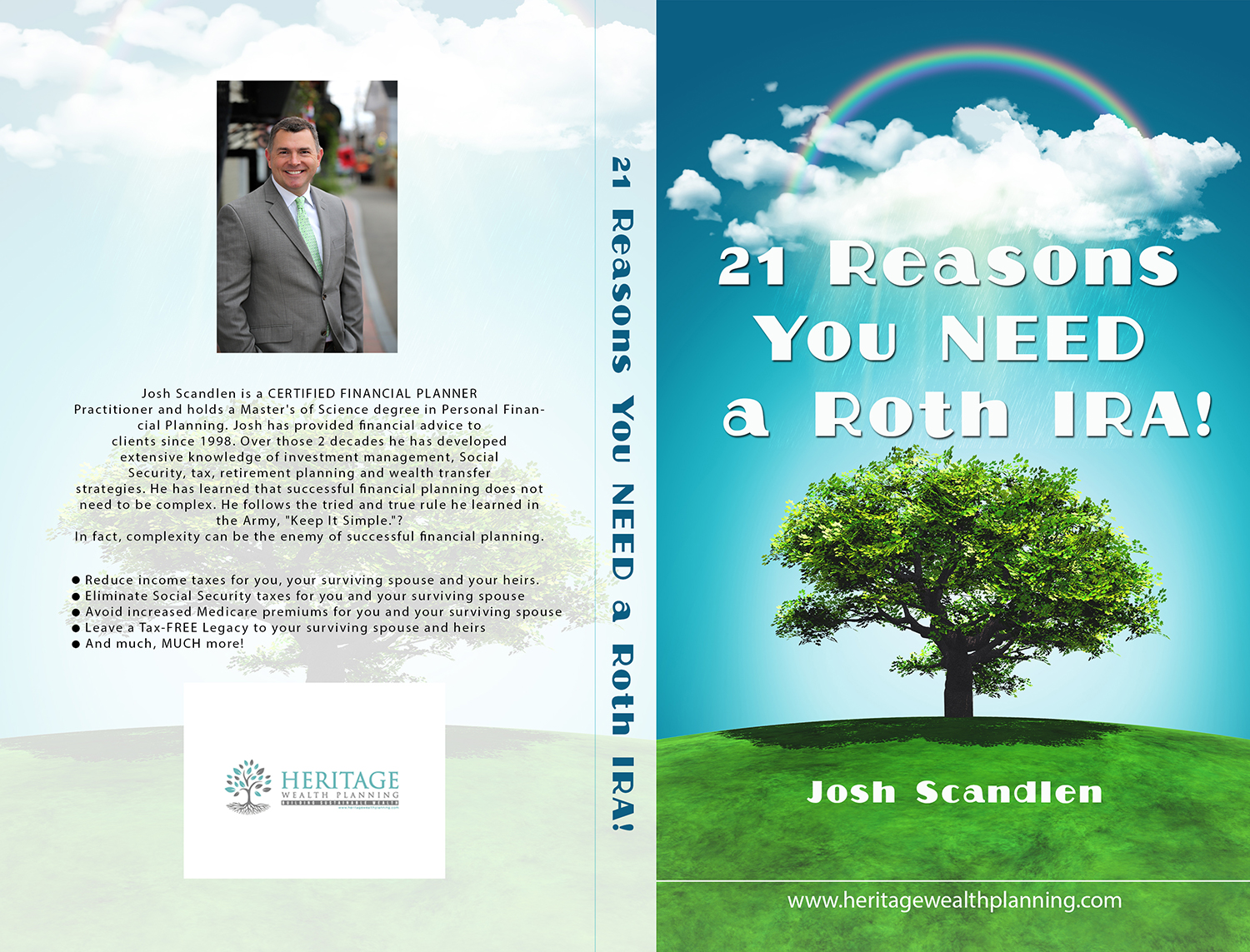 Book Cover Design by Raluca Turliu Cobilanschi for Heritage Wealth Planning LLC | Design #17769873