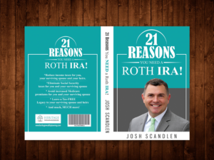 21 Reasons You NEED A Roth IRA Book Cover | Book Cover Design by Aurora:)