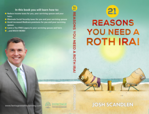 21 Reasons You NEED A Roth IRA Book Cover | Book Cover Design by Tatlin