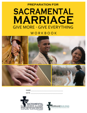 Preparation for SACRAMENTAL MARRIAGE | Book Cover Design by Gfx.26™