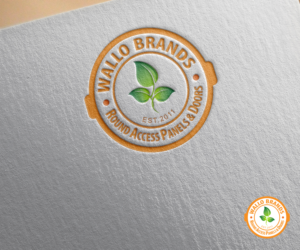 Wallo Brands round access panels and doors, Est. 2011 | Logo Design by Phank