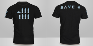 Save 8 | T-shirt Design by Kero