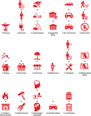Service Category Icons Phase 2 | Diseño Con Ícono por Rendra Creative Art