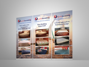 YachtBedding.com Trade Show banners | Messestand-Design von Alexandar