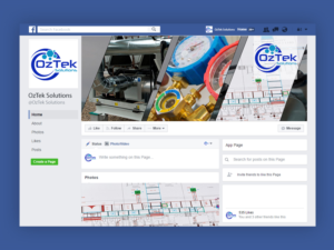 Facebook Design by 69demo for OzTek Solutions | Design: #17125473