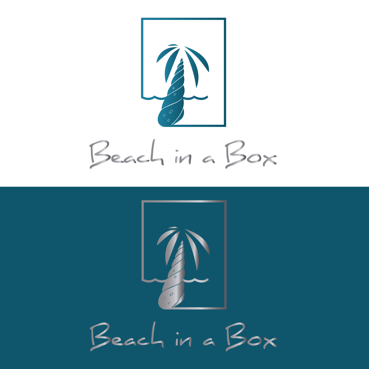 Logo Design by savvyartstudio for Beach in a Box | Design #17217681