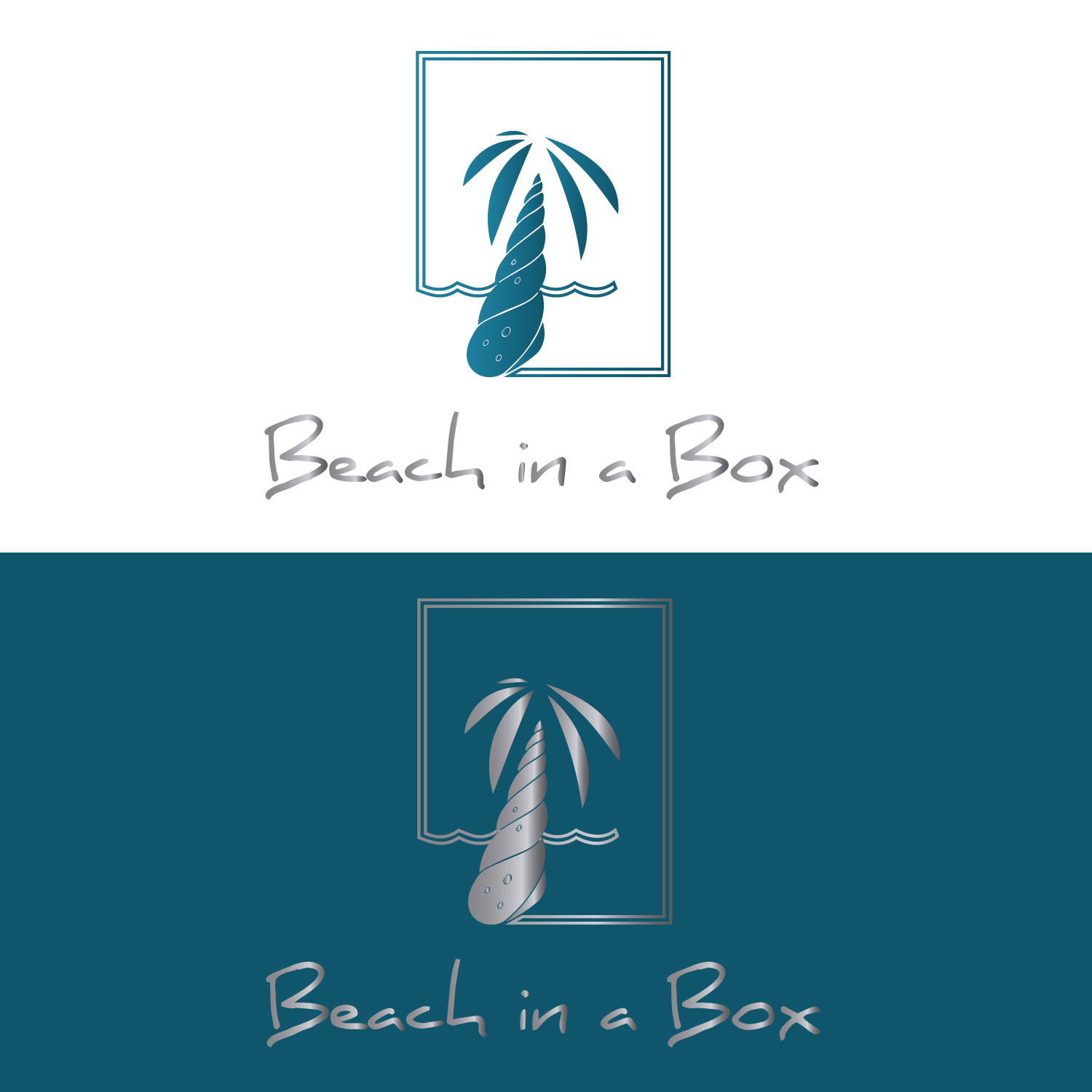 Logo Design by savvyartstudio for Beach in a Box | Design #17330384