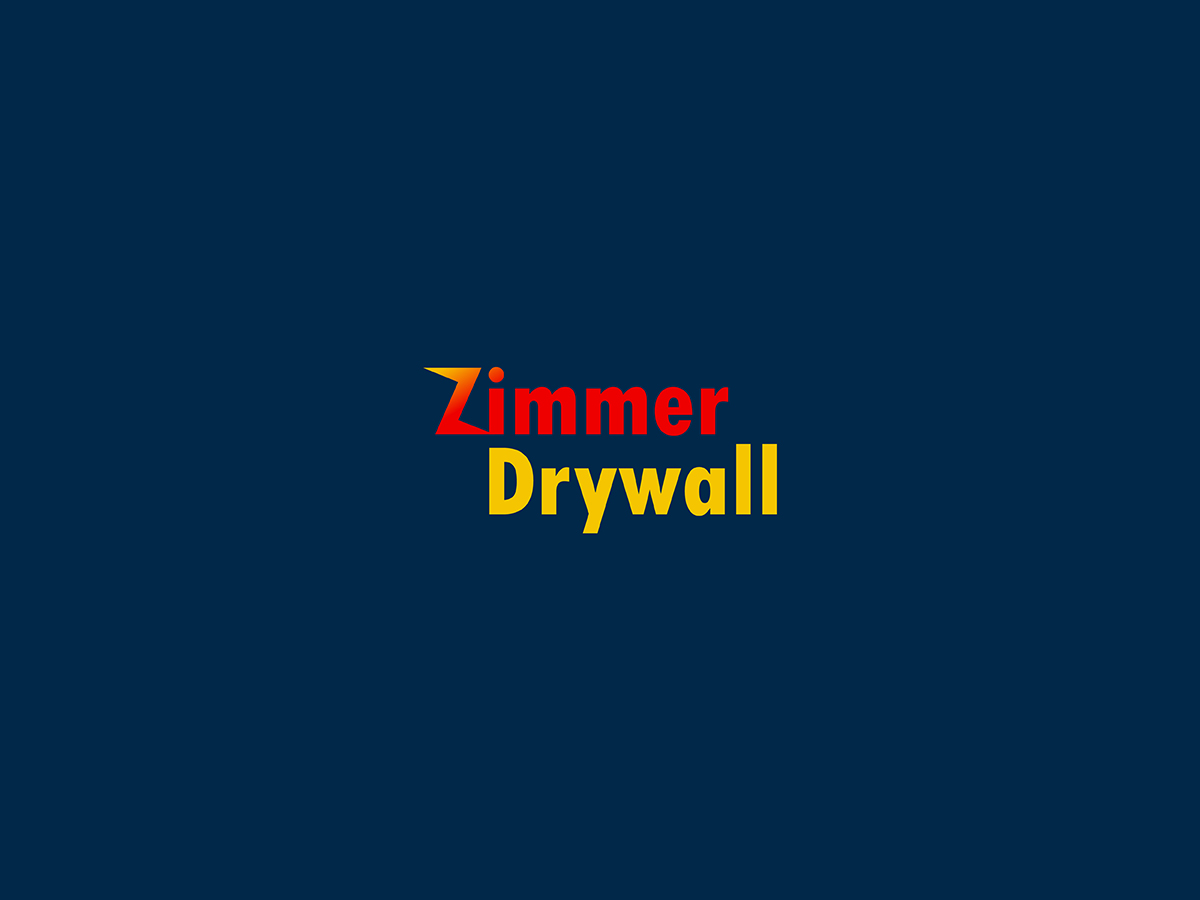 Logo Design by VerticalHorizon for Zimmer Drywall | Design #17121831