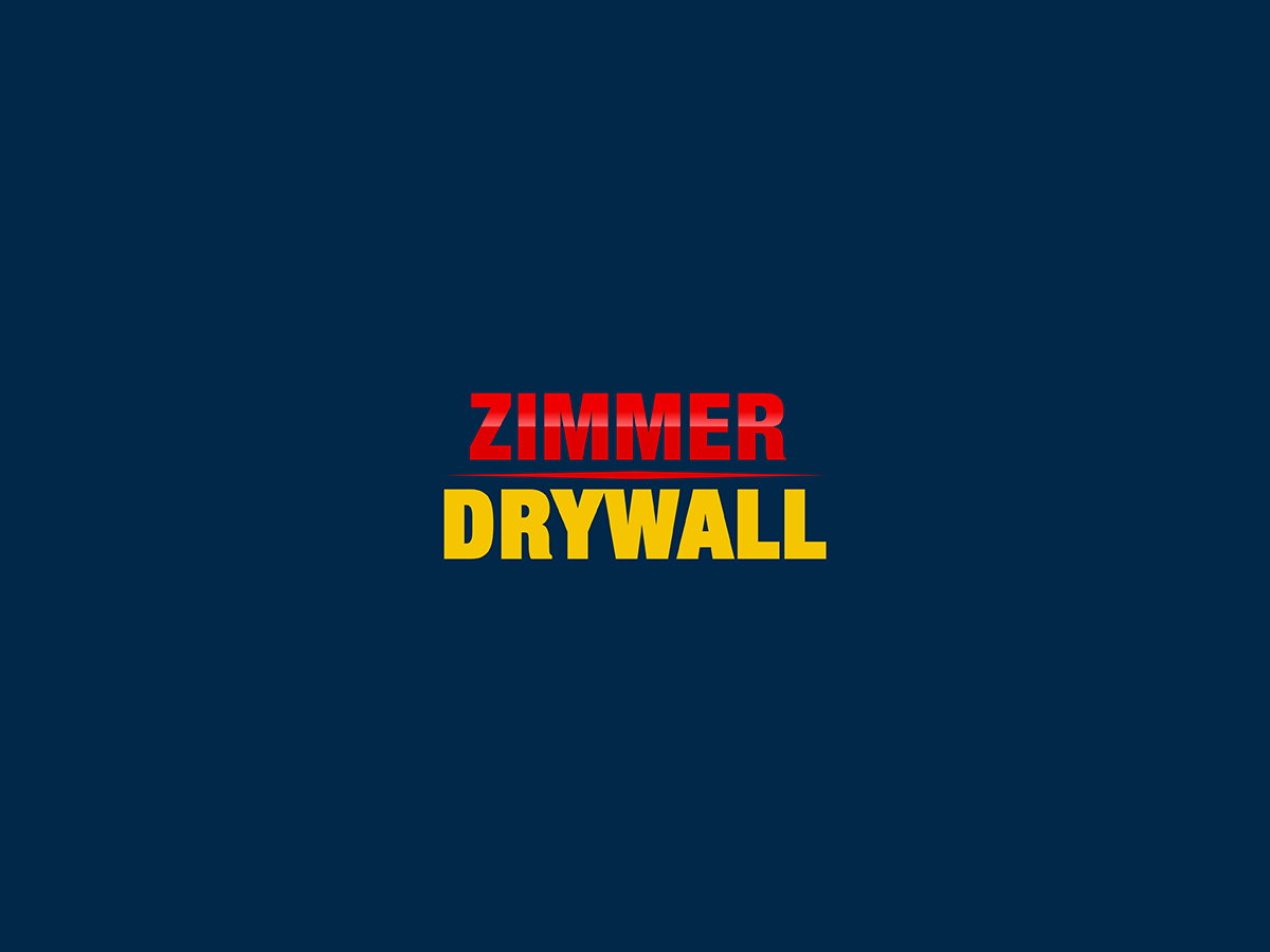 Logo Design by VerticalHorizon for Zimmer Drywall | Design #17121833