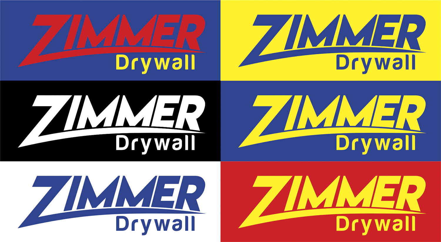 Logo Design by mgfrontado for Zimmer Drywall | Design #17123939