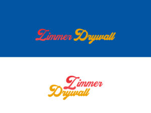 Logo Design by A1 Designer for Zimmer Drywall | Design: #17129842
