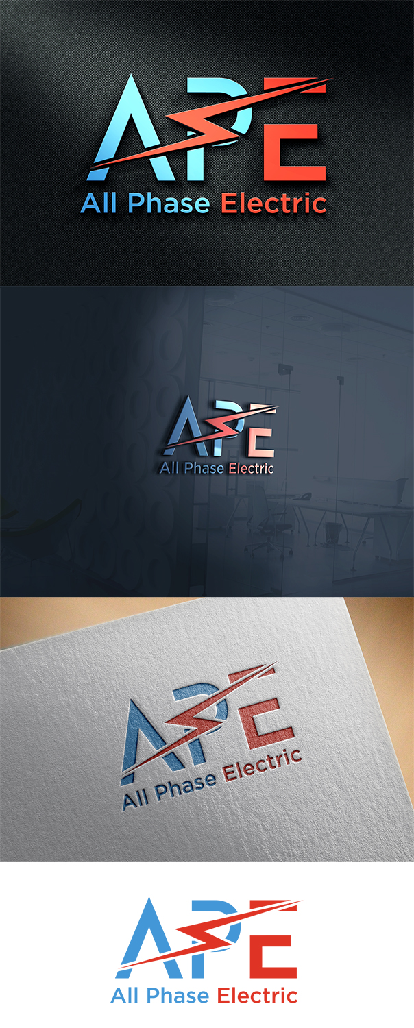Diseño de Logo por Costea Dan para All phase electric | Diseño #17132466