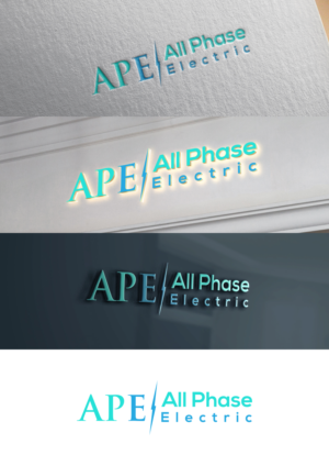 Logo Design by FireBlaster for All phase electric | Design #17130572