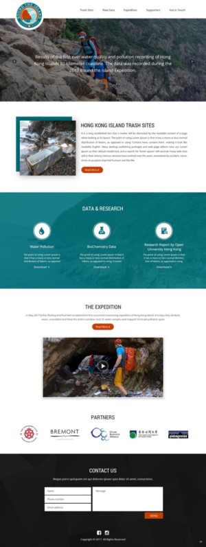 Web Design by pb for this project | Design: #17173339