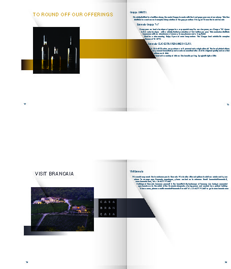 Brochure Design by bojana_kuc34 for Brancaia s.a.r.l. | Design #17235238