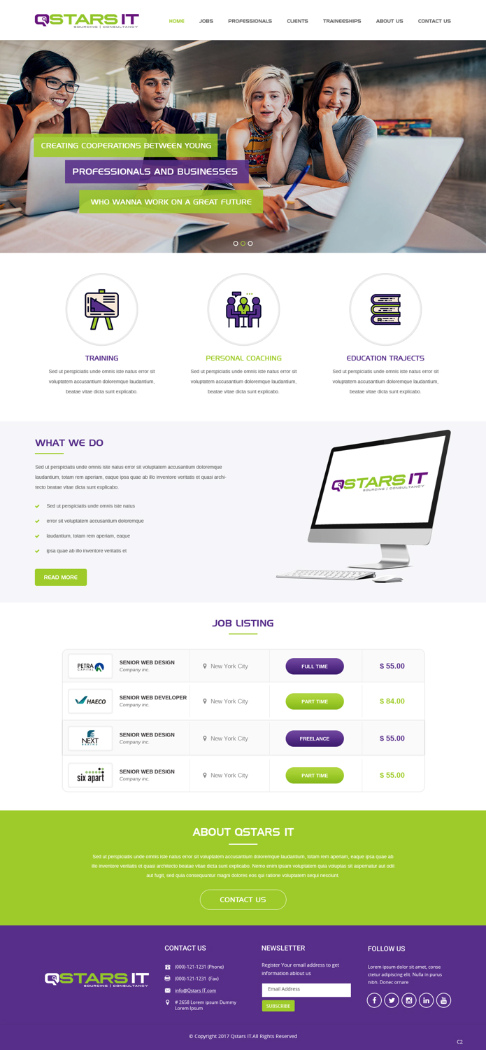 Web Design by pb for R2 Software BV | Design #17129252