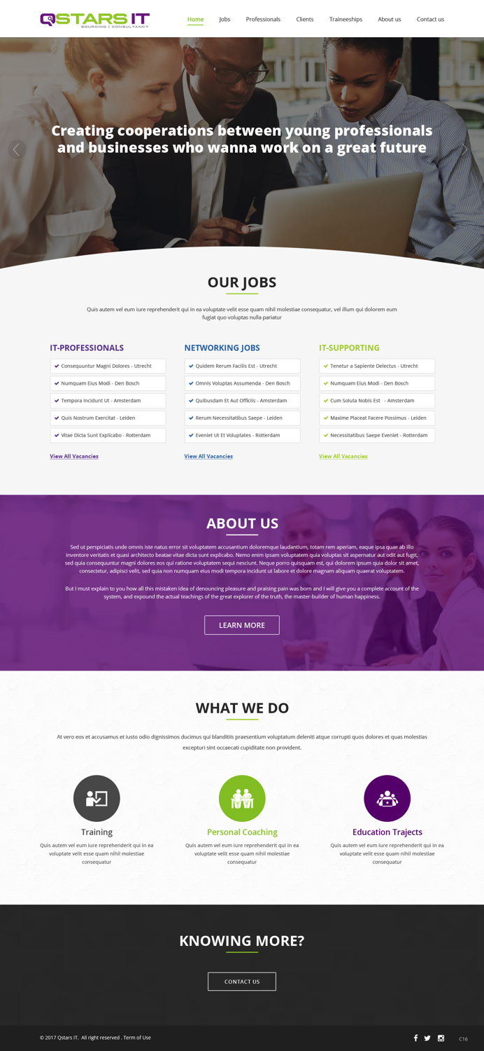 Web Design by pb for R2 Software BV | Design #17129254