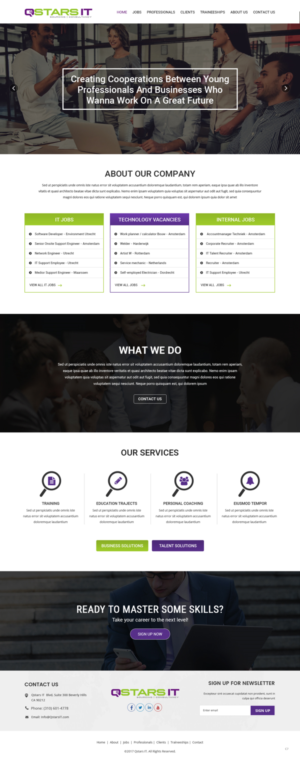 Web Design by pb for R2 Software BV | Design: #17136470