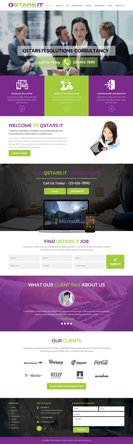 Web Design by rightway for R2 Software BV | Design #17139300