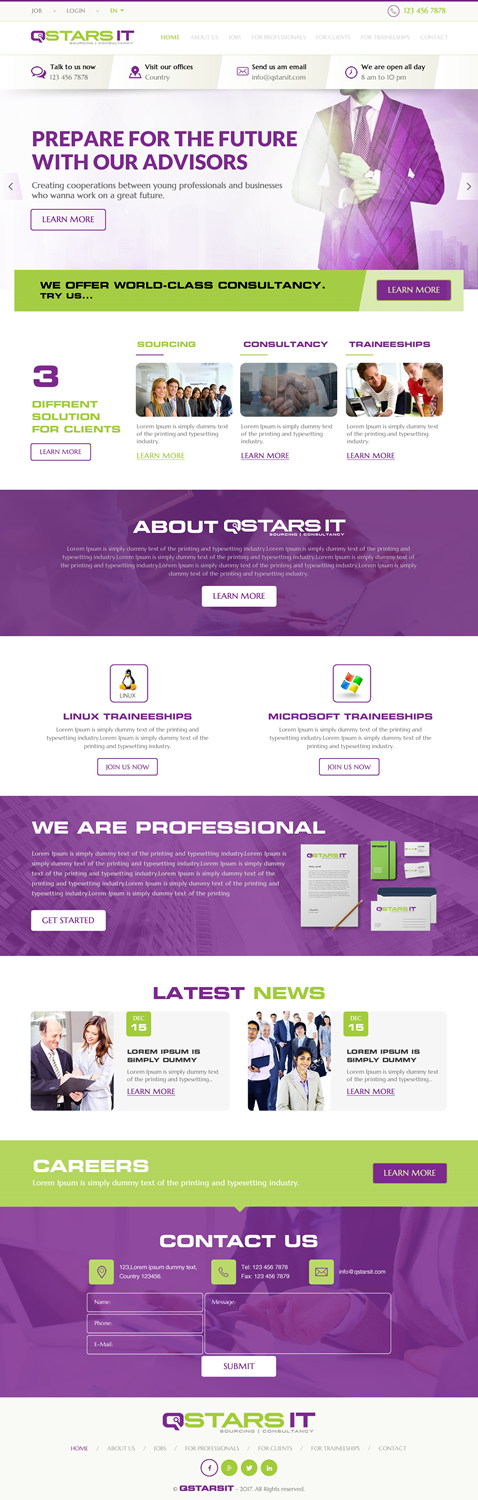 Web Design by rightway for R2 Software BV | Design #17139303