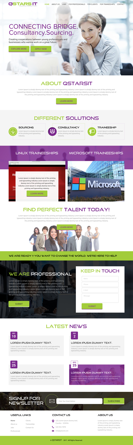 Web Design by rightway for R2 Software BV | Design #17139304